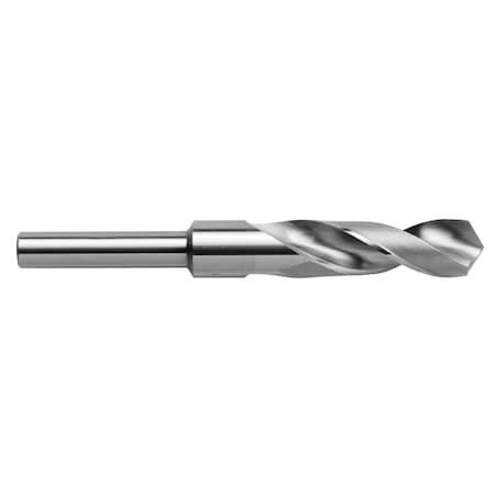 Silver & Deming Dia. 1/2in Reduced Shank HSS Drill - 1 3/32in